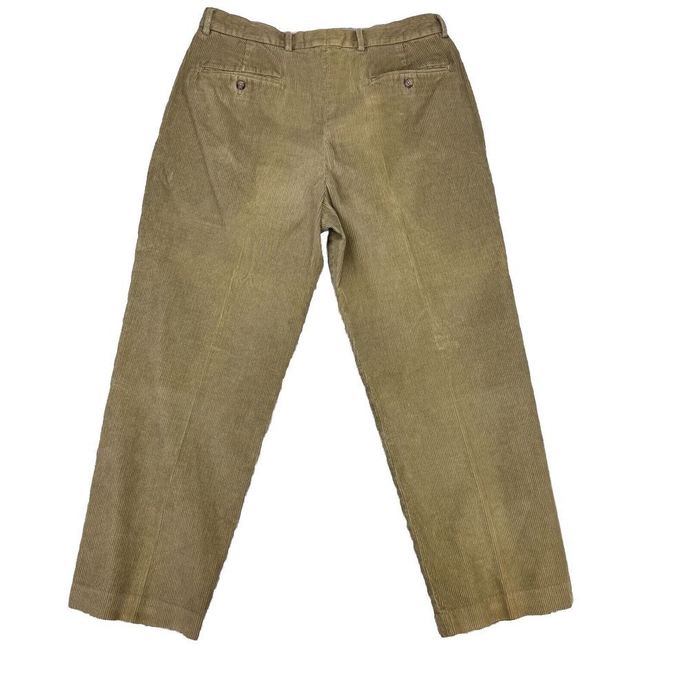 L.L. Bean Mens Elastic Stretch Comfort Waist Corduroy Pants 34x30 Cords Skater - Picture 2 of 8